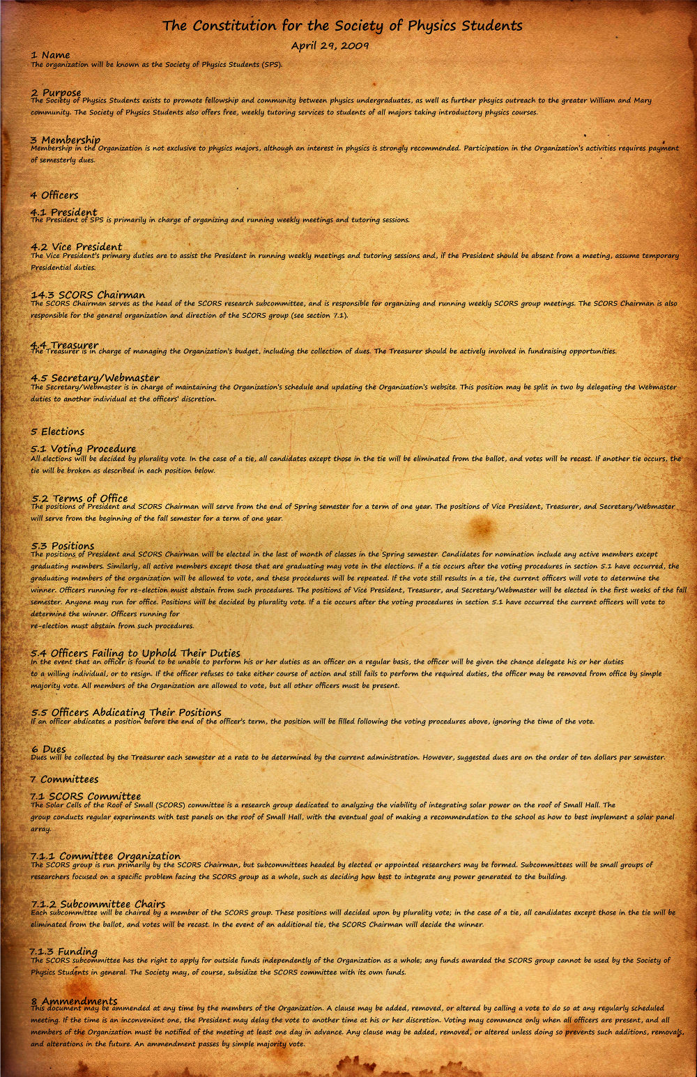  Error image display failed. Ask the SPS president for a copy of the constitution.